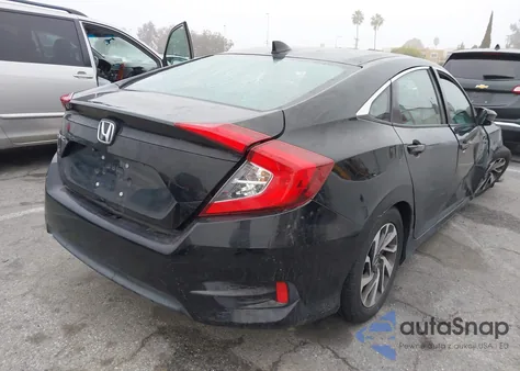 2017 Honda Civic Ex from USA, damaged, VIN 2HGFC2F74HH510104